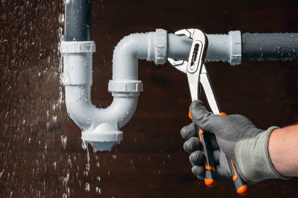 Professional Sewer Line Repair technician working in Cedar Grove, NC